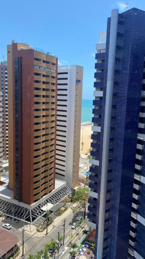Apartamento Beira Mar Fortaleza Beach Class Exteriör bild