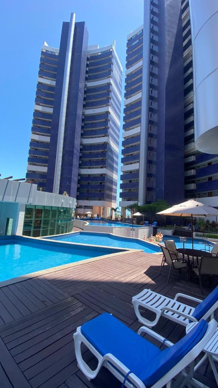 Apartamento Beira Mar Fortaleza Beach Class Exteriör bild